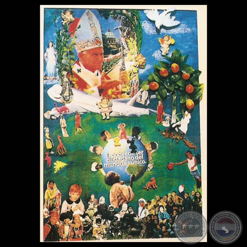 HOMENAJE A JUAN PABLO II, 1998 - Obra de IRMA DE GOROSTIAGA